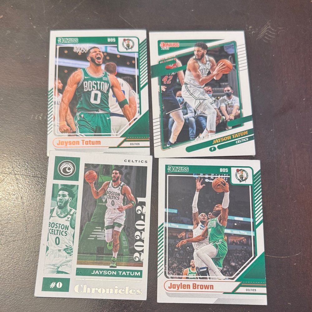 Boston Celtics Trading Cards Set